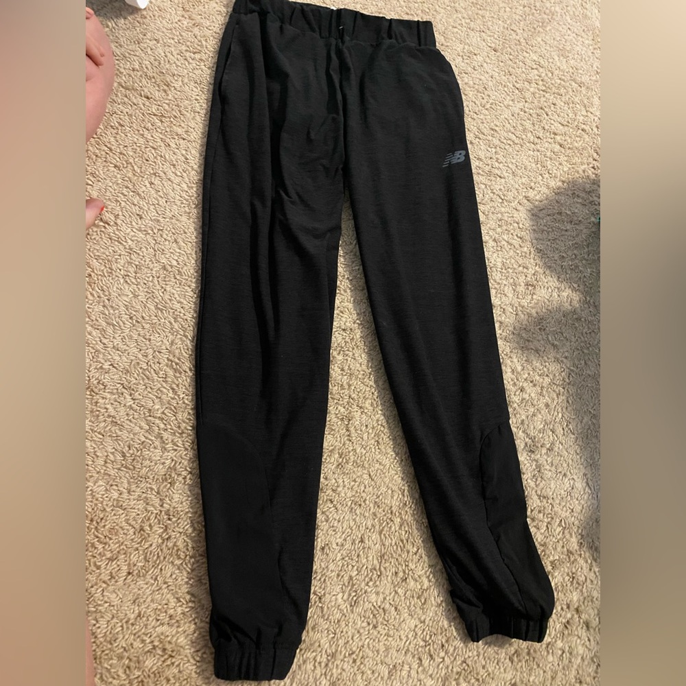 Dark grey new balance joggers size XS